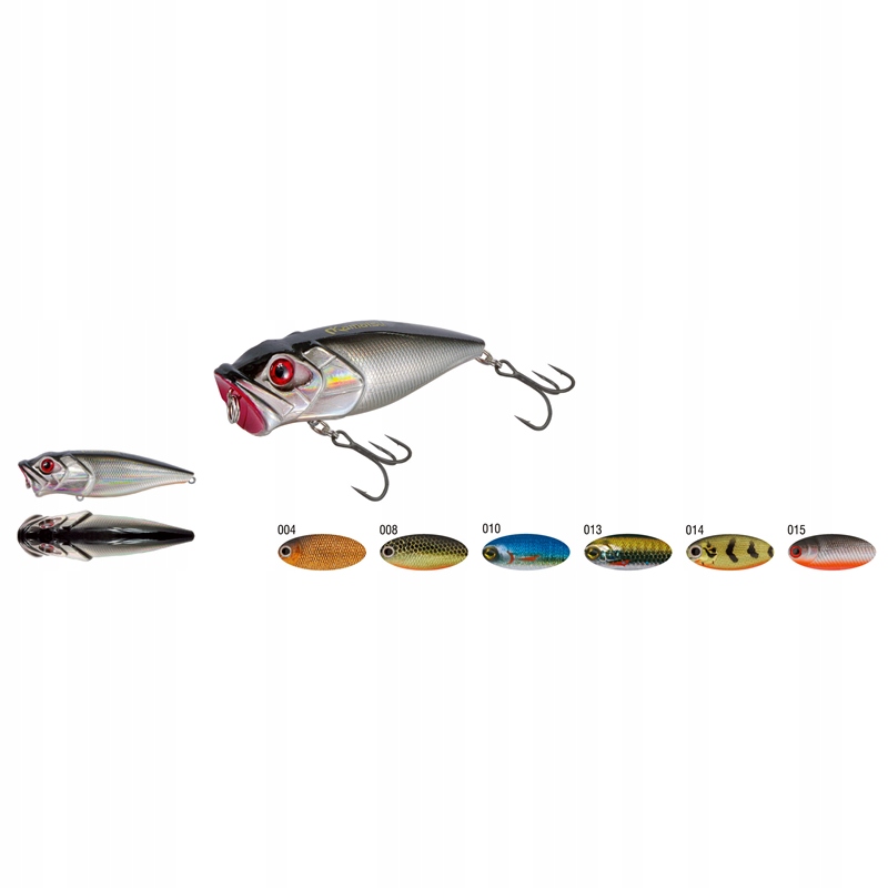 Wobler Kamatsu Pop Bass 6,5cm Blue Back Holo Kolor F02