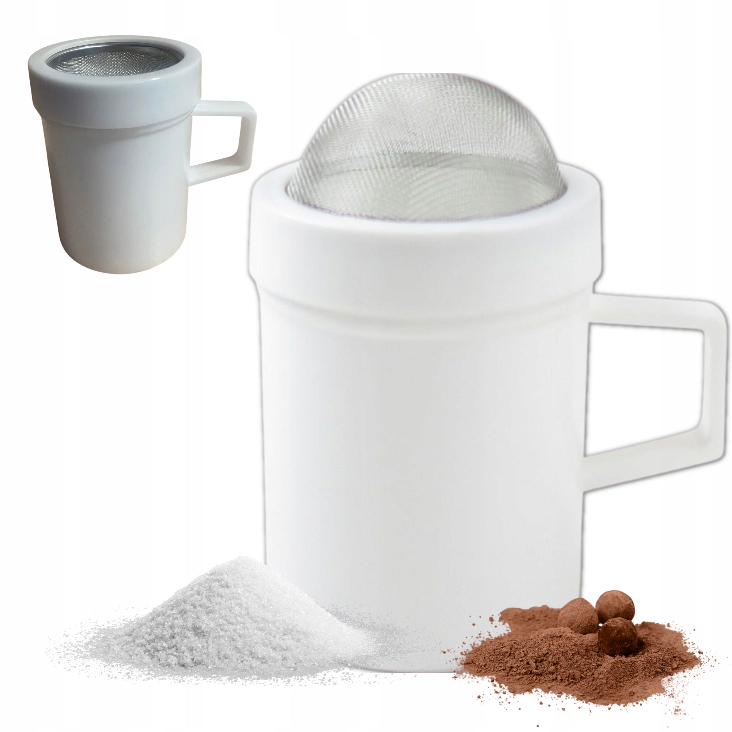 

Przesiewacz Sitko Posypywacz Do Cukru Pudru Mąki