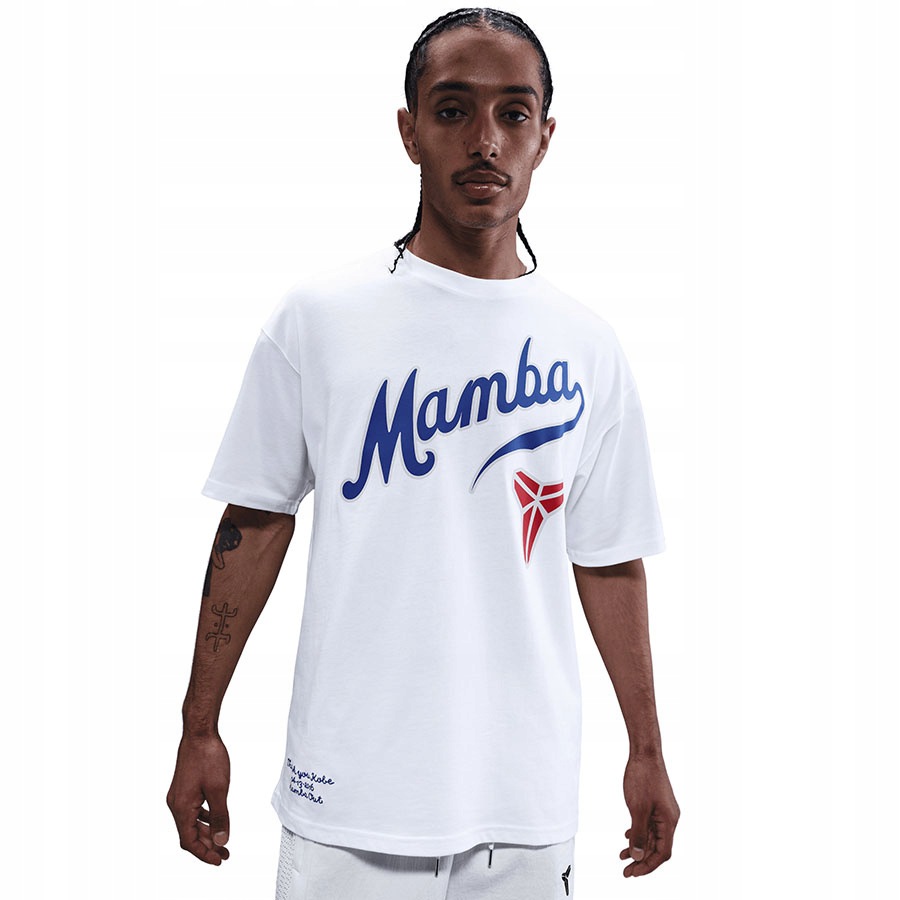 Tričko Nike Kobe Dodgers Mamba M90 IH2135-100 bílé XL