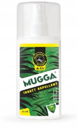 Mugga Deet 9.5% Spray Na Na Kleszcze I Komary Od 2. Roku Życia