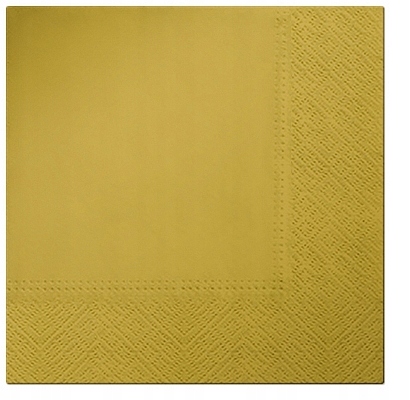 

Serwetki monoclor Złote 33x33cm