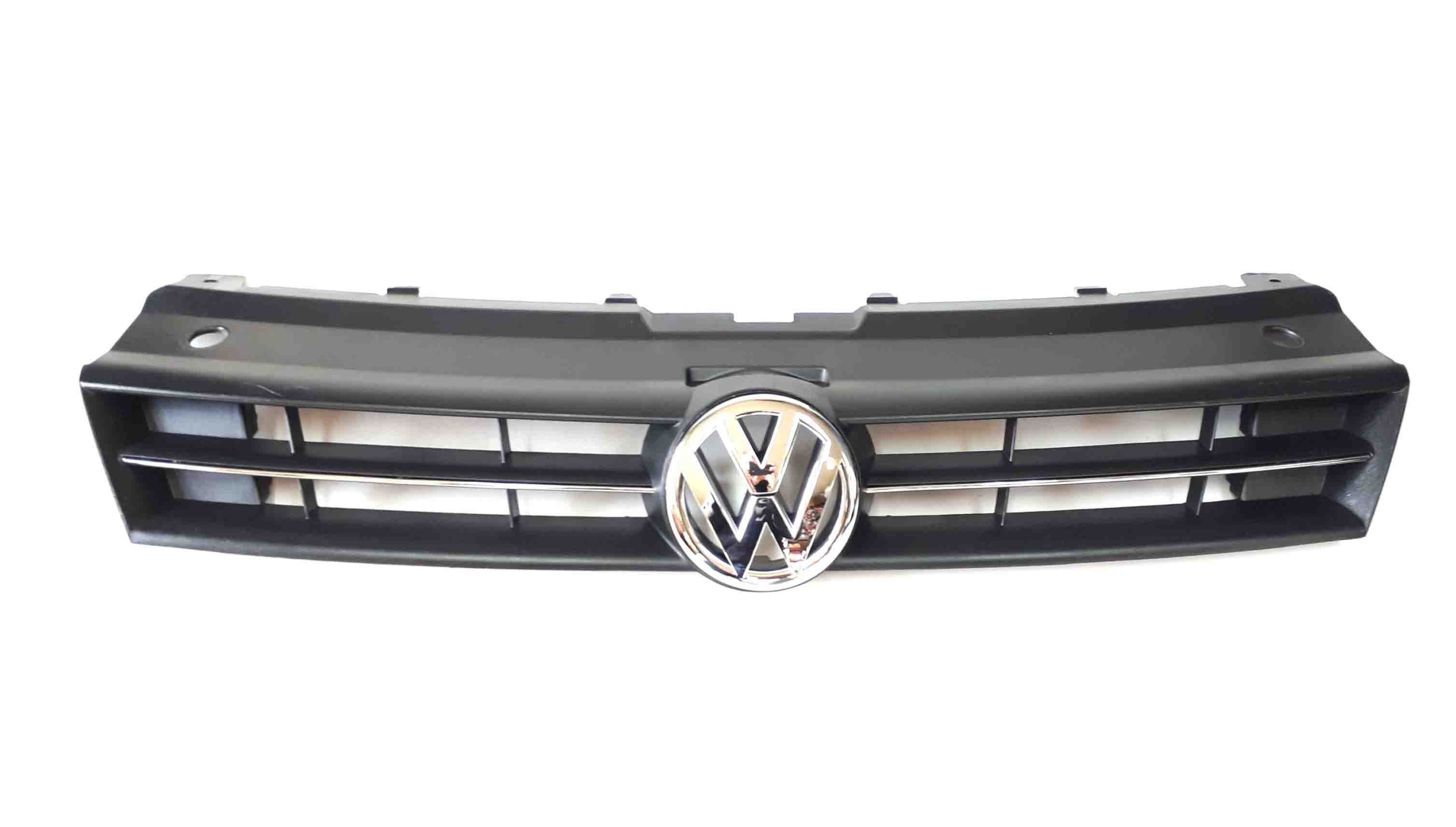 ATRAPA GRILL LOGO VW POLO 2009 2014 6R0853651AA Installation side Front