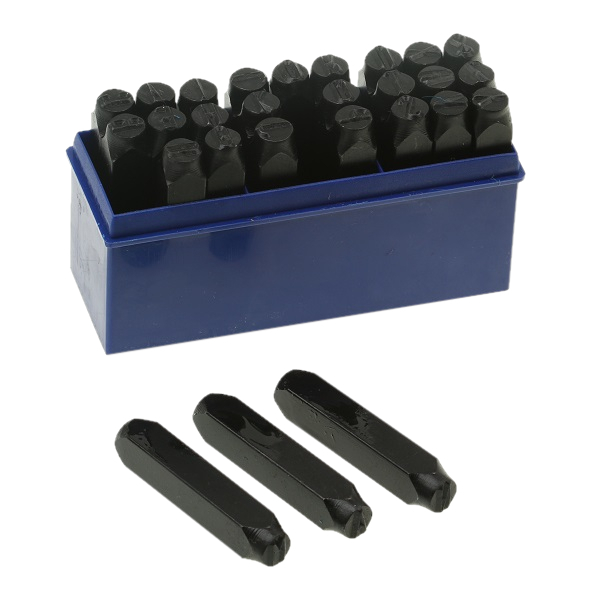 Čísla Litery Literové Značky 10 mm 27 ks