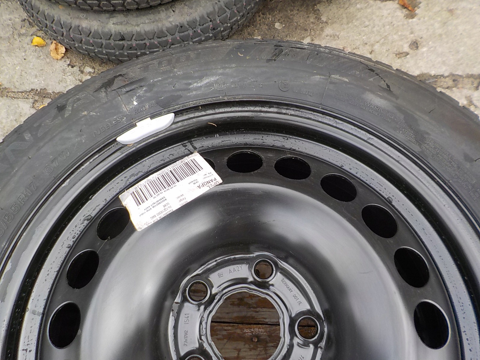 OPEL INSIGNIA roue de secours roue roue de secours R17 5x120 17520201