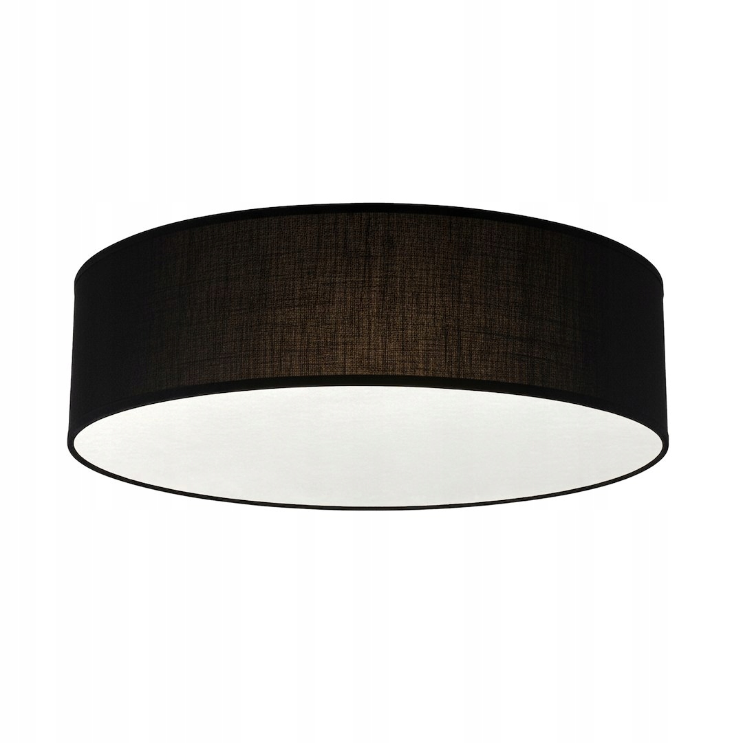 Stropná lampa Marshall 3xE27 Ø50 cm Biela/Čierna