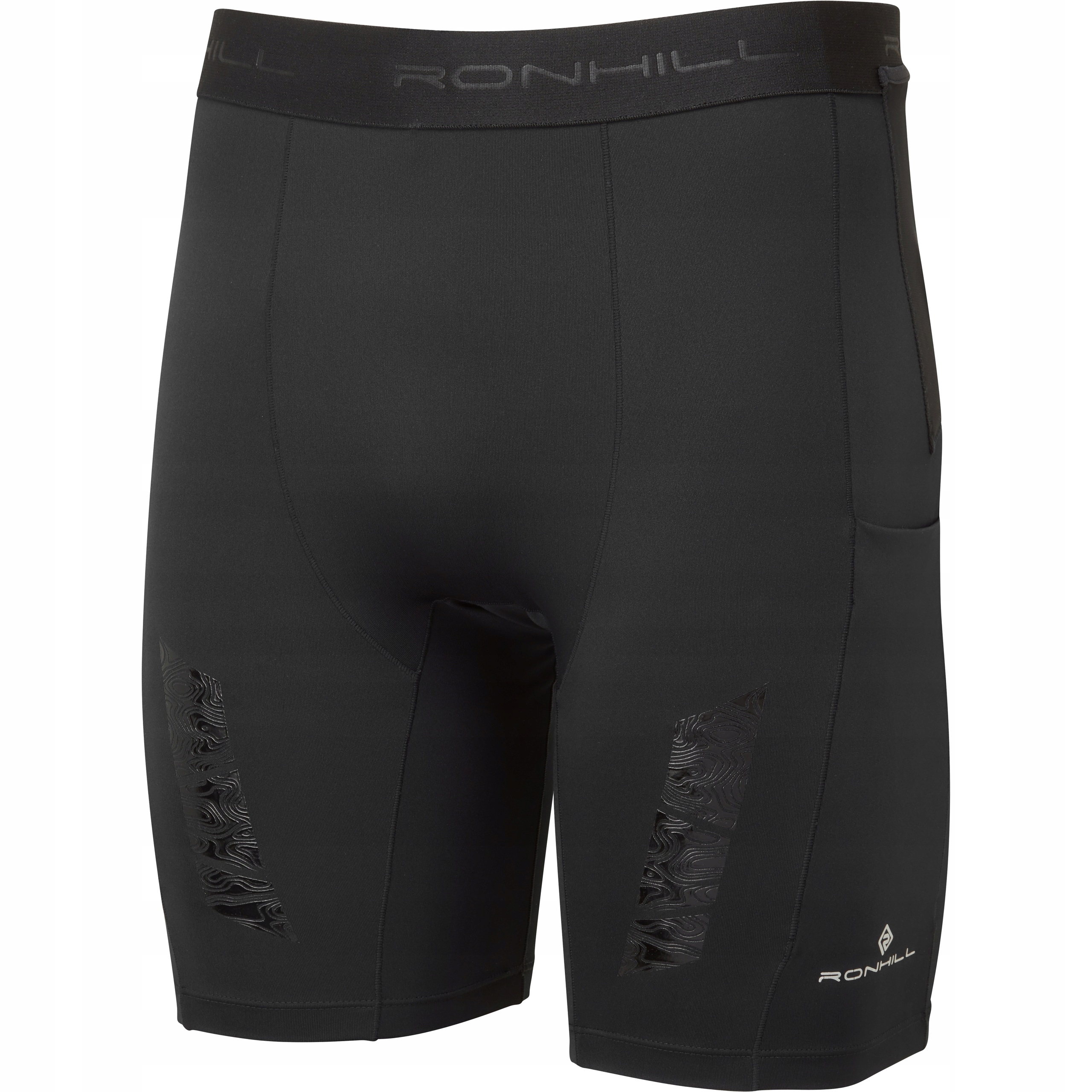 Spodenki Sportowe do Biegania Męskie Ronhill Tech All-terrain 8" Czarne L