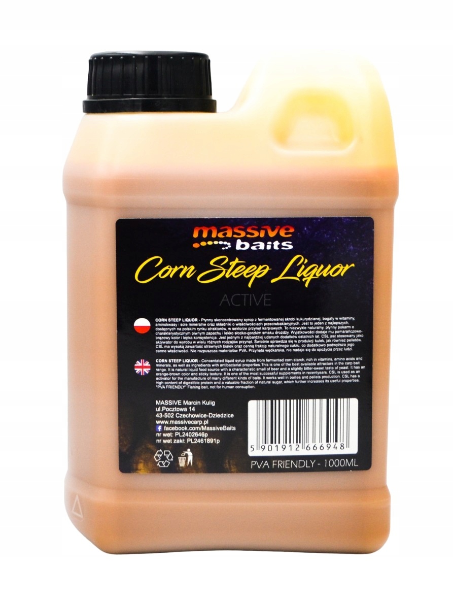 Liquid Massive Baits Corn Steep Liquor Activ (1000ml)