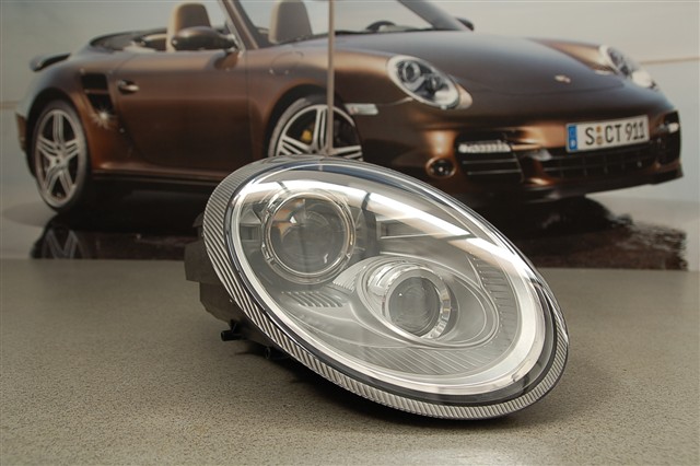 Porsche 911 997.2 Reflektor Litronic xenon PRAWY