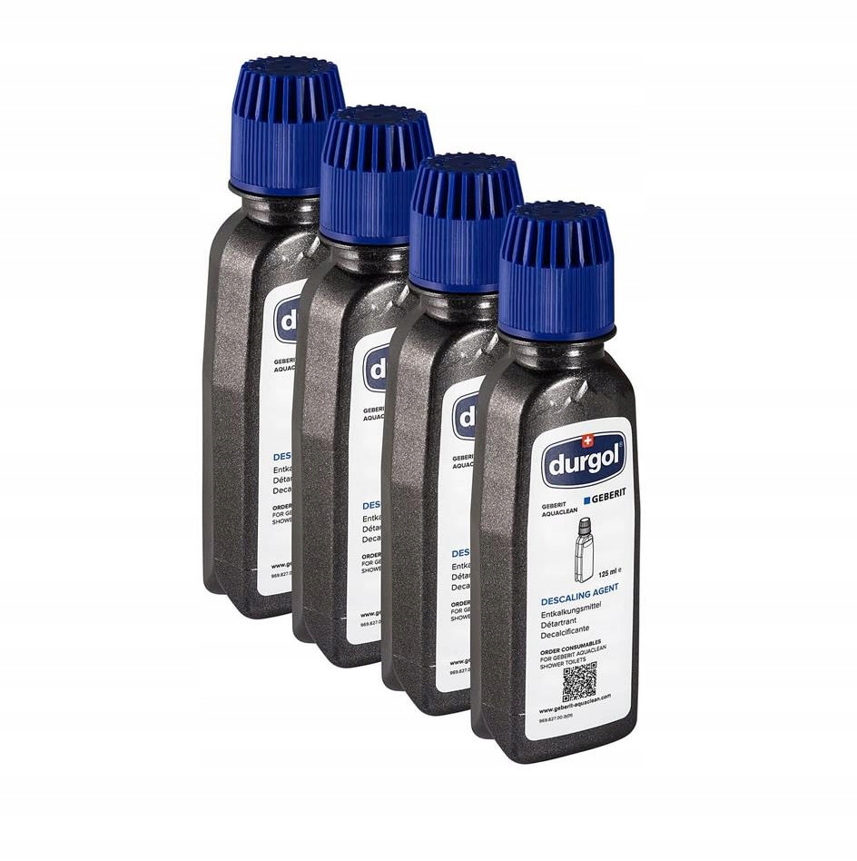 Levně Geberit Tekutý odvápňovací přípravek Durgol Aquaclean 4x125