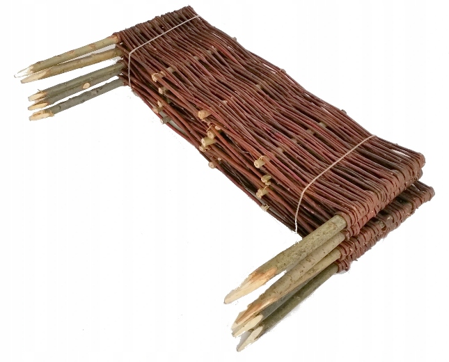 

Palisada wiklinowa 30x40 Rabatówka Płotek Obrzeże