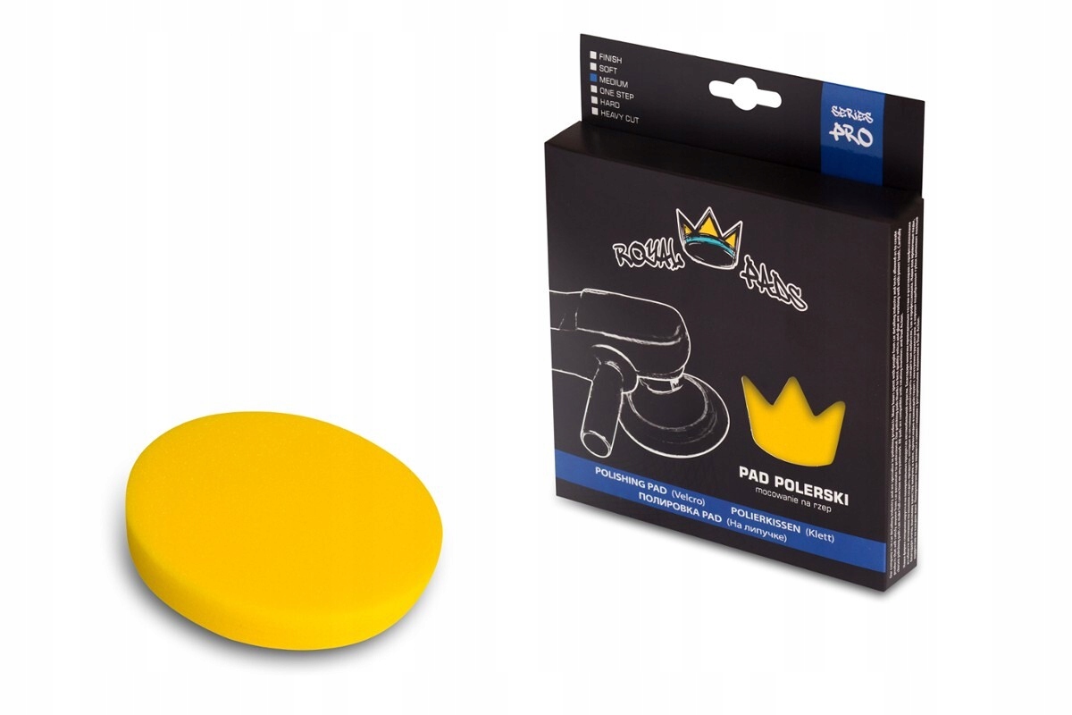 

Gąbka polerska Royal Pads Pro Medium Pad 80mm
