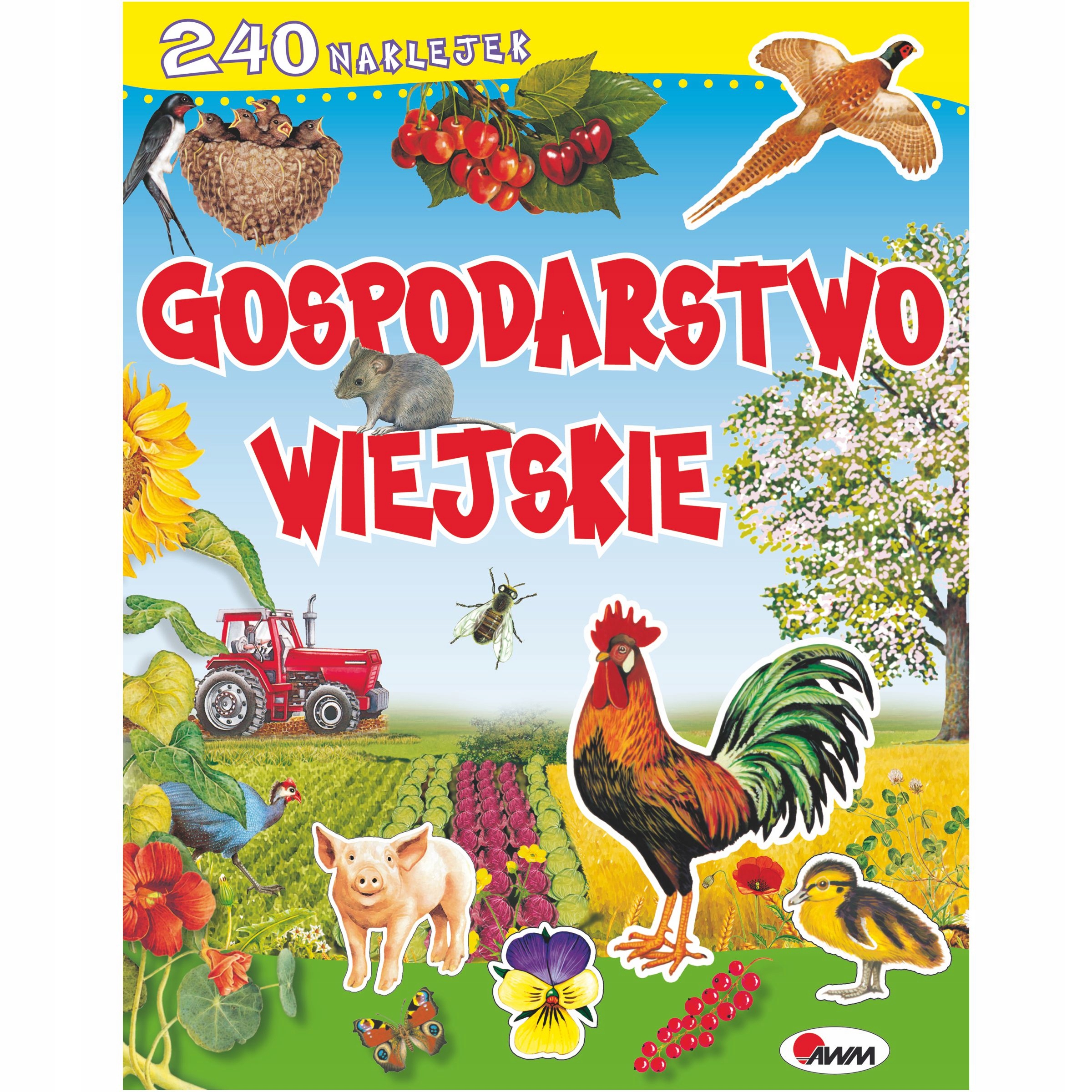 

Książeczka Z 240 Naklejkami Gospodarstwo Wiejskie