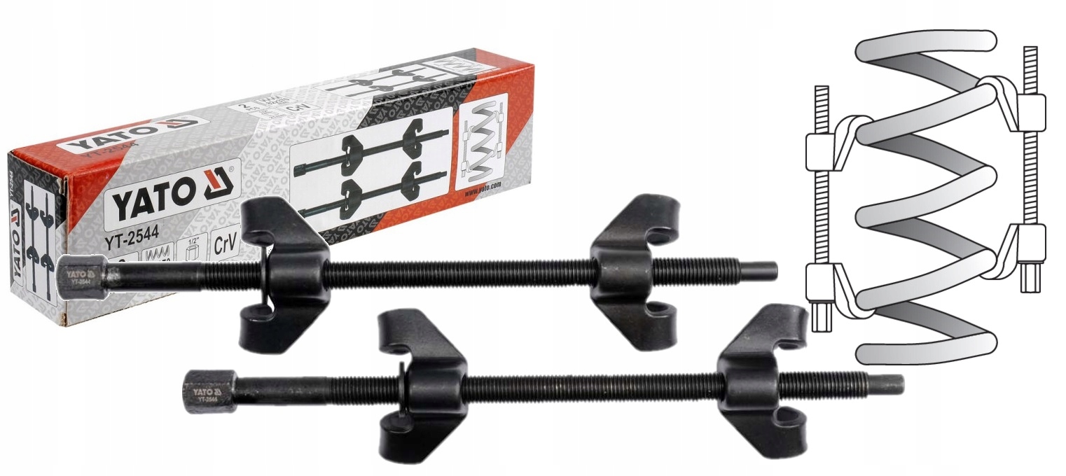 СЪЕМНИК ПРУЖИН MCPERSON 2 ШТ. YT-2544