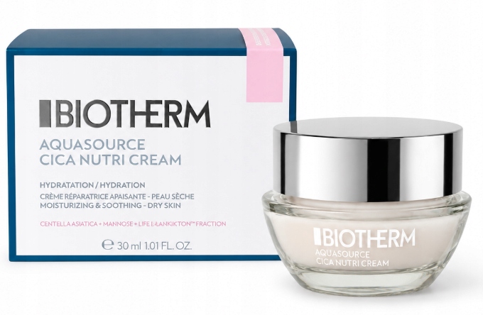 Biotherm Aquasource Cica Nutri Cream hydratační krém 30 ml originál
