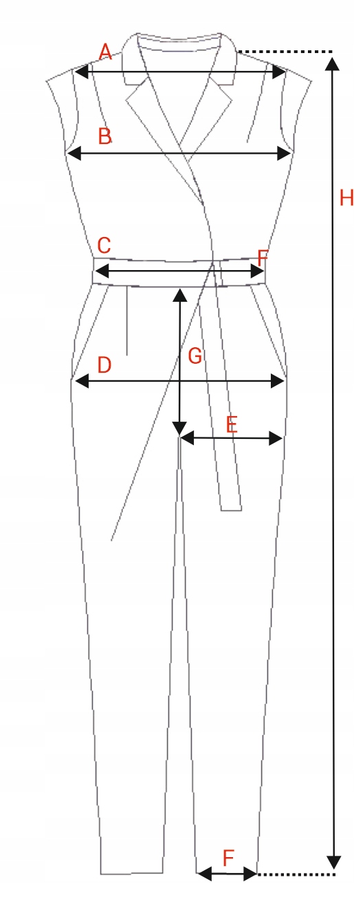 KOMBINEZON DAMSKI ELEGANCKI KOBIECY Z OZDOBNĄ NOGAWKĄ BEŻOWY 44 XXL Długość nogawki długa