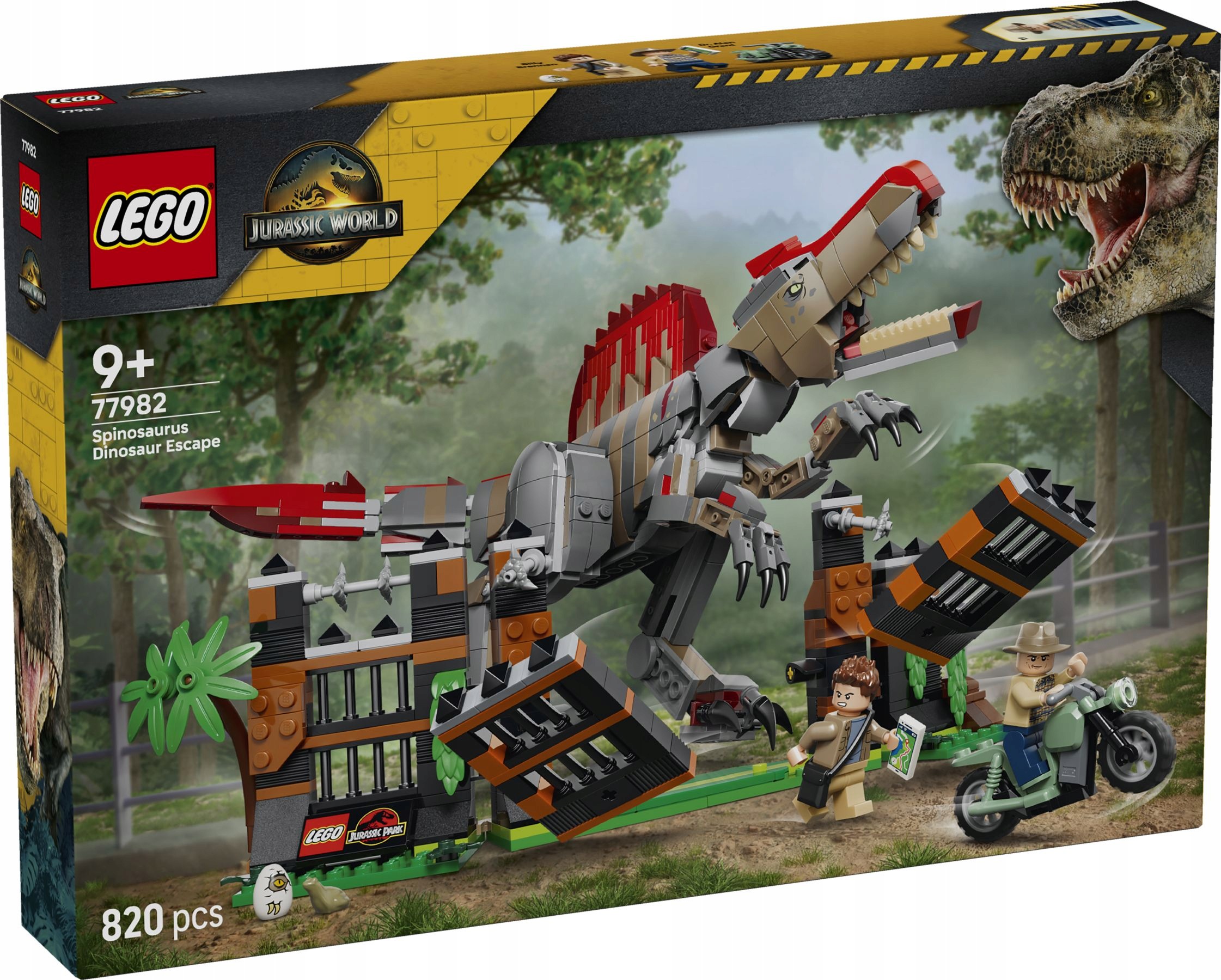stavebnice Lego Jurský Svět 77982 Útěk spinosaura