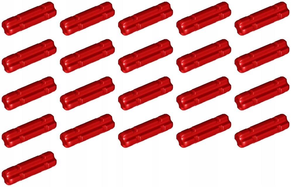 

Lego Technic 32062 Oś Axle 2L czerwona (6g) 21 szt