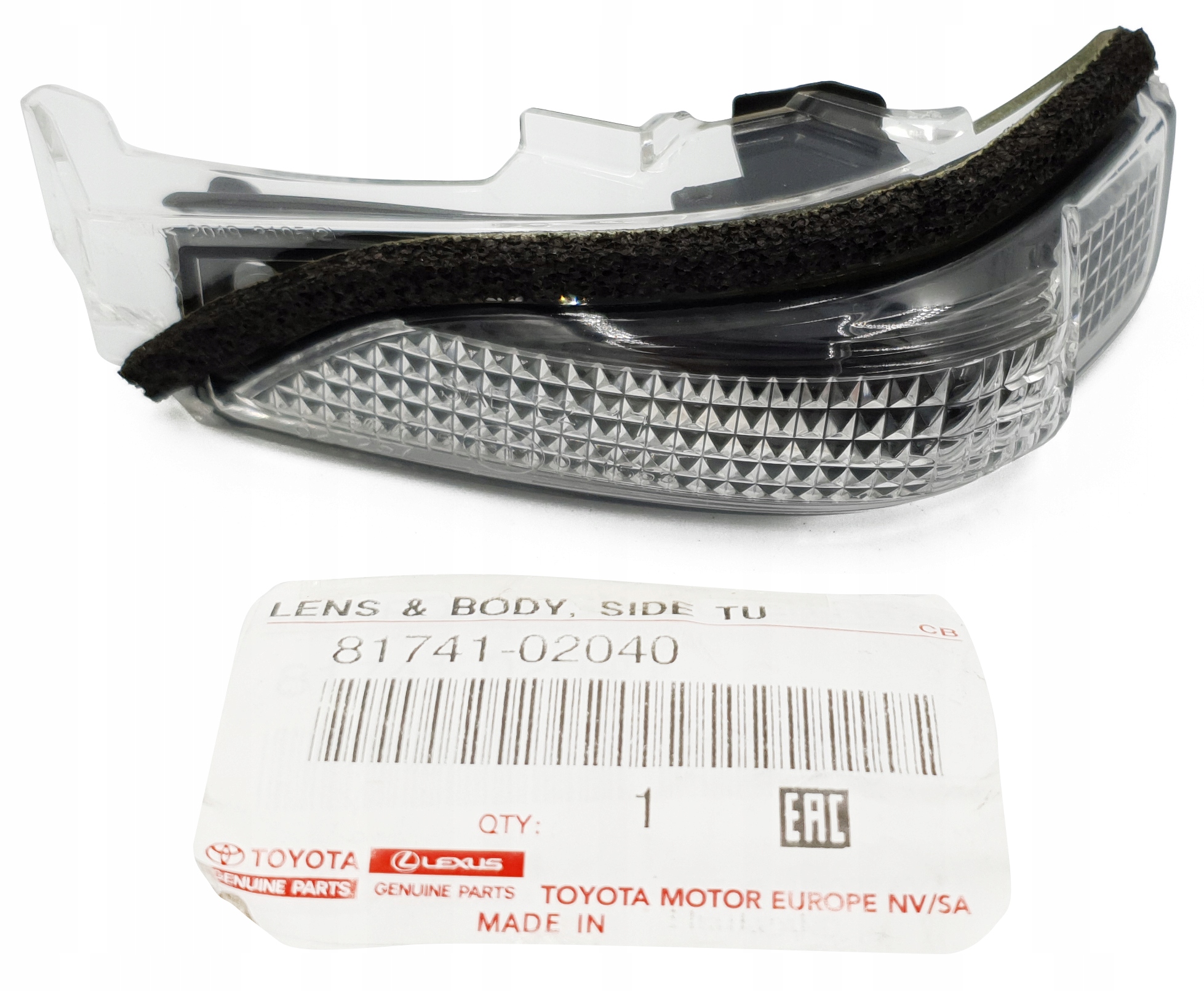

Kierunkowskaz lewy lusterka Toyota Oe 8174102040