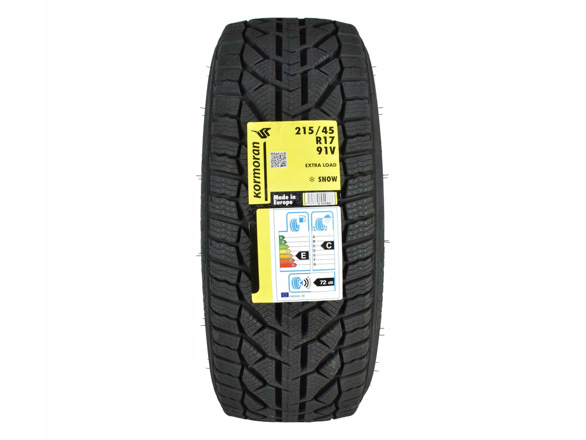 Opona zimowa 215/45R17 Kormoran Snow 2026