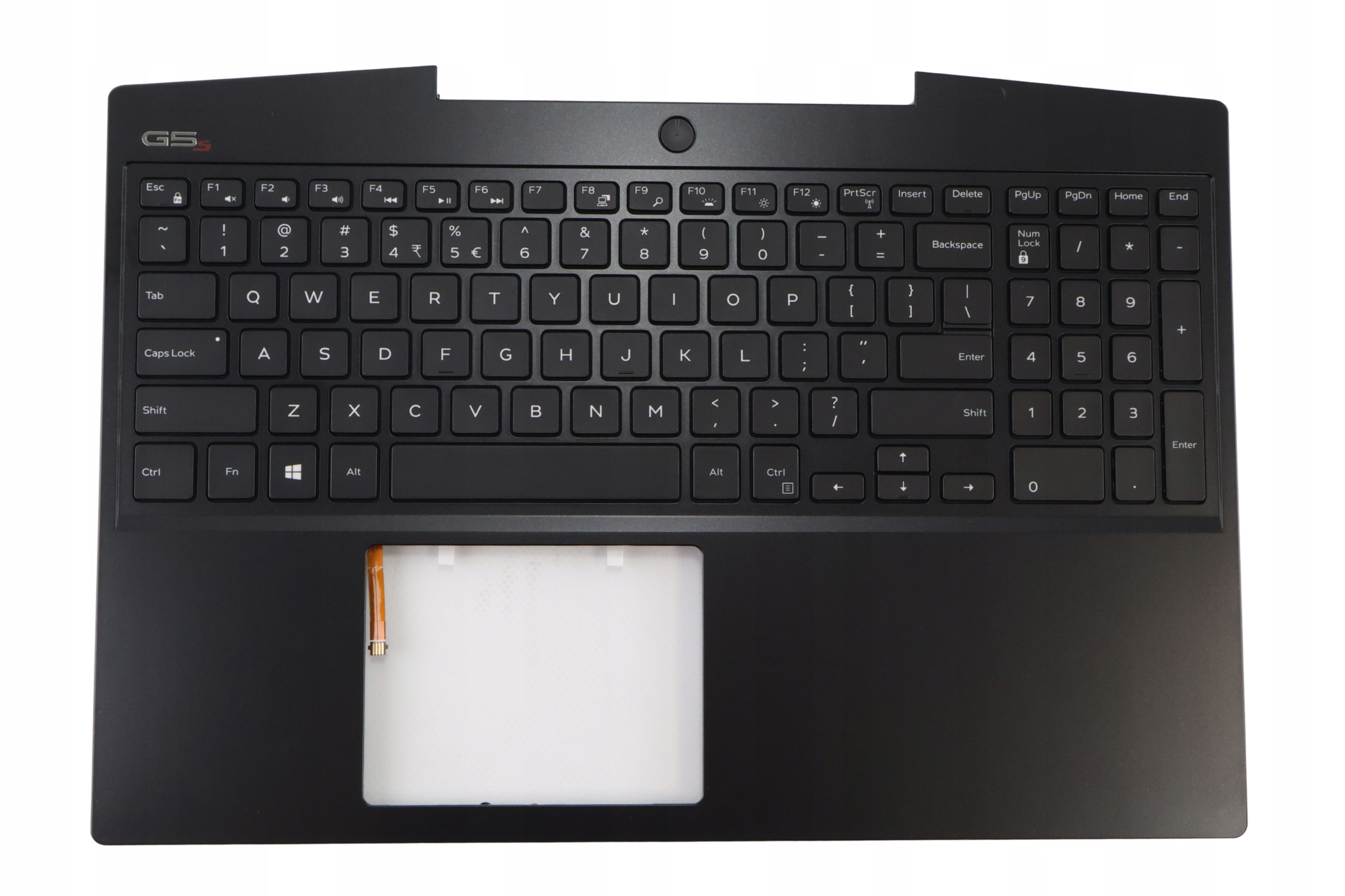 Nový Originální Palmrest S Podsvícenou Klávesnicí Dell G5 5505 T93MY 4TT6T