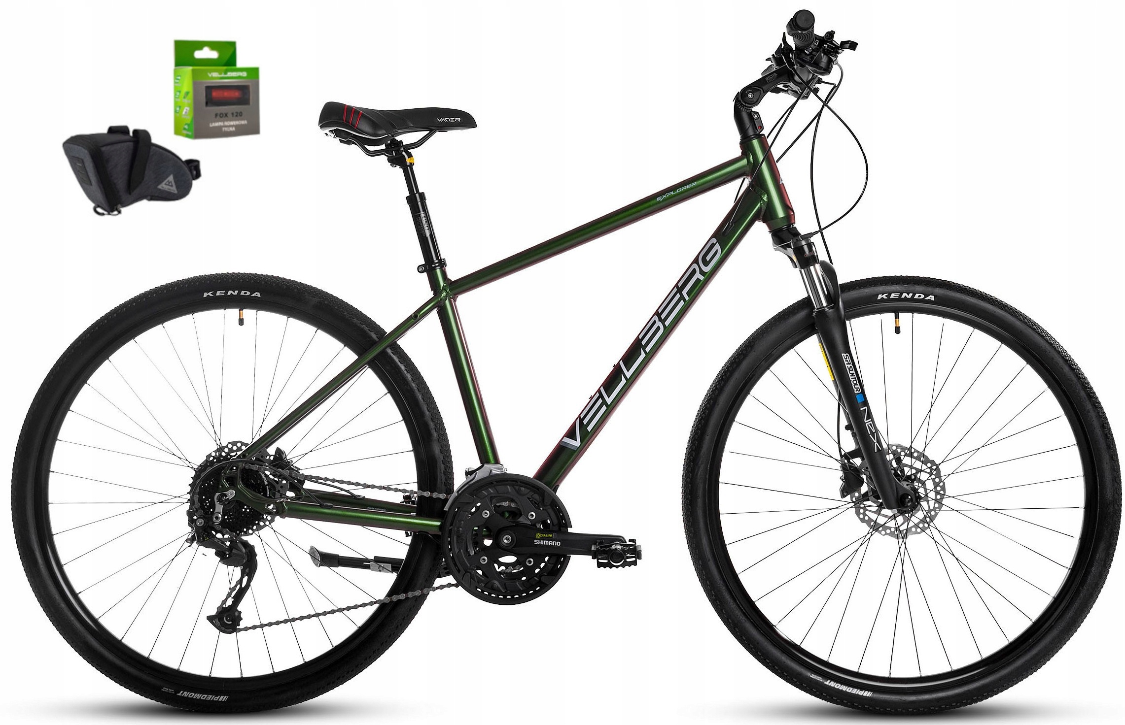 Rower 28 Vellberg Explorer 3.0 M Disc 3x9 460 18" Kameleon