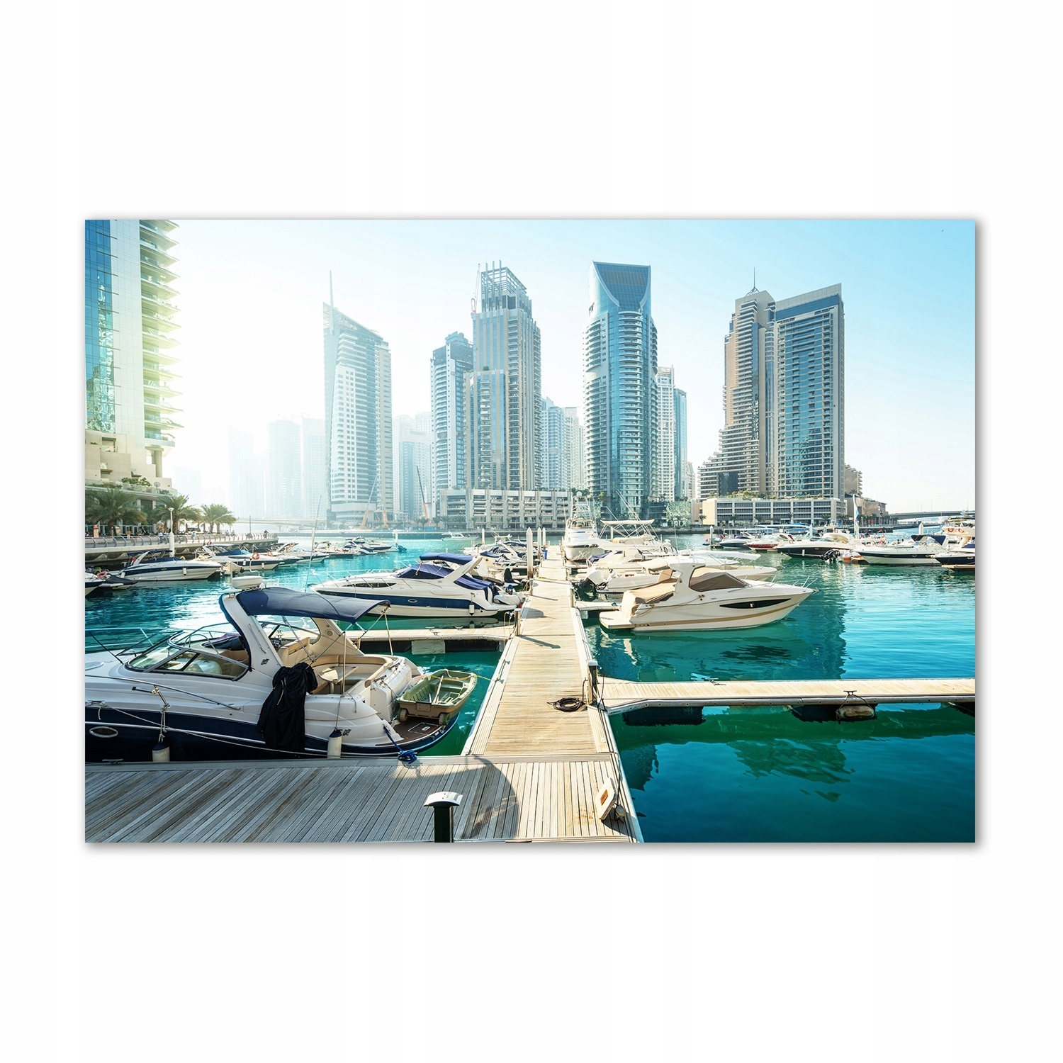 

Foto obraz szkło akryl Marina w Dubaju 100x70cm