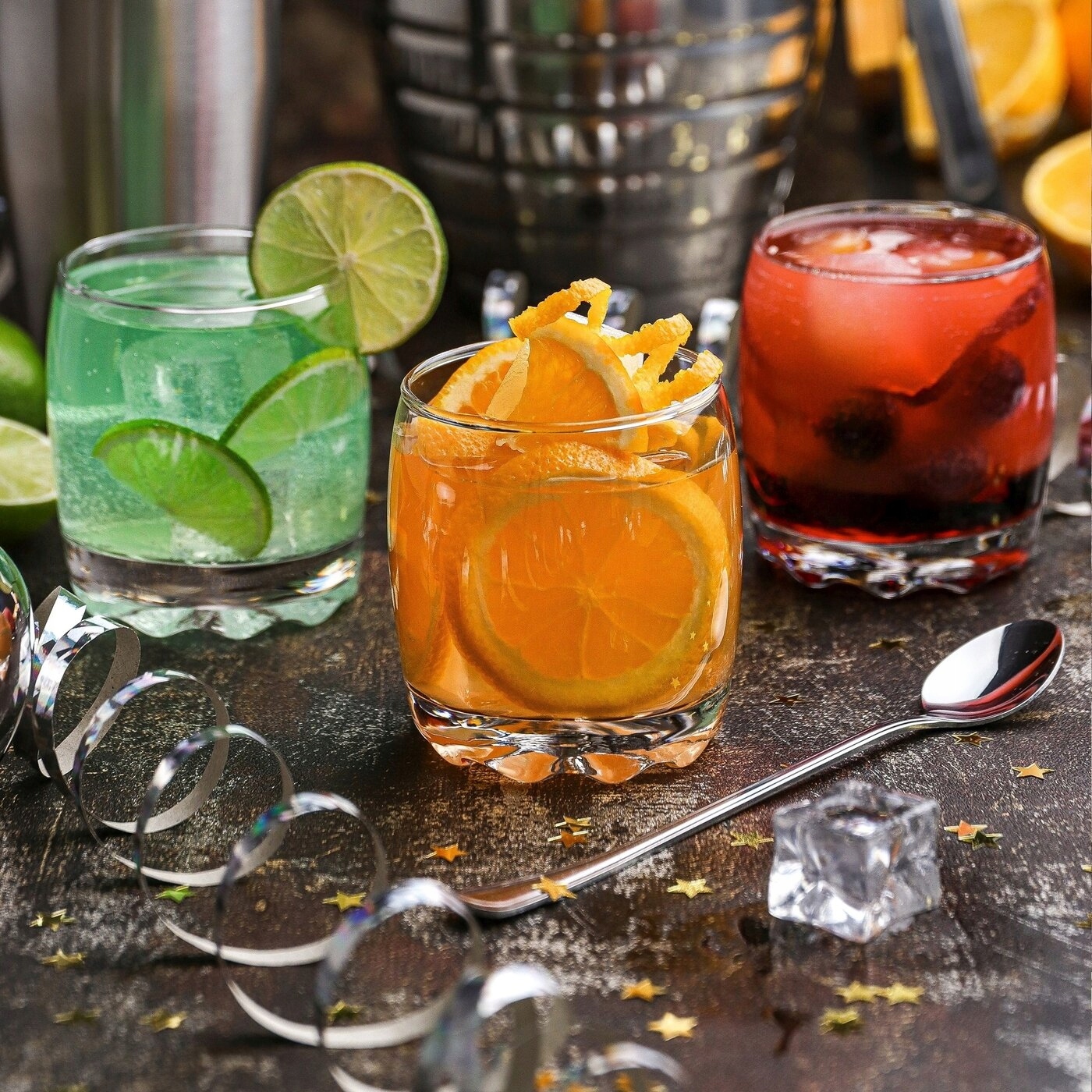 3 DŁUGIE ŁYŻECZKI DO LATTE deserów łyżeczki srebrn Marka Tadar