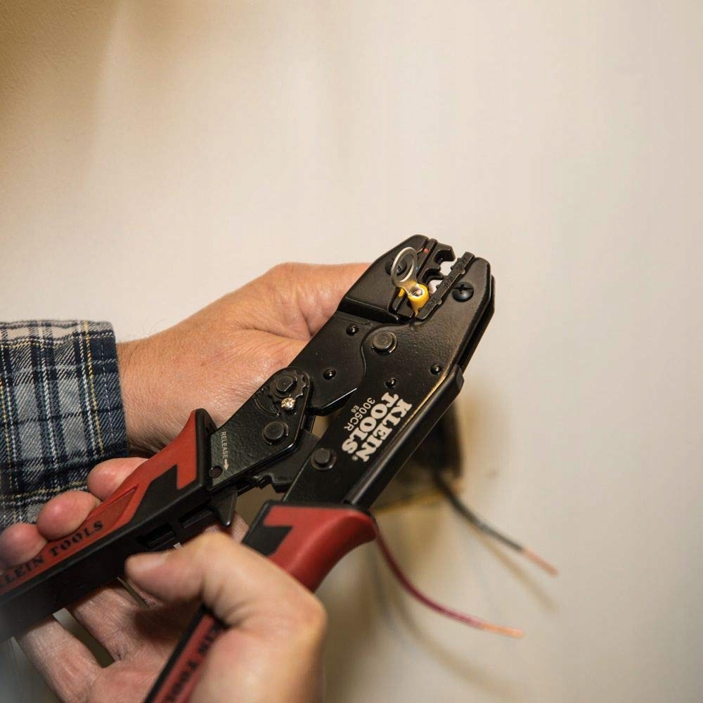 Narzędzie do zaciskania, izolowany zacisk Marka Klein Tools