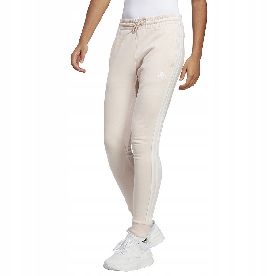 Adidas 3 Stripes Ft Cf Pants [s] Dámské kalhoty béžové