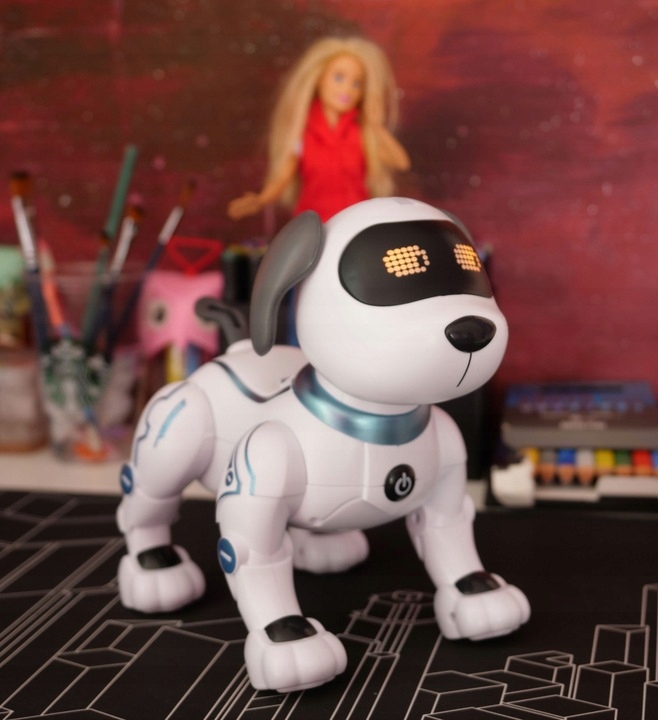 INTERAKTYWNY ROBO PIES ZDALNIE STEROWANY GŁOSEM ROBOT Bohater Inny