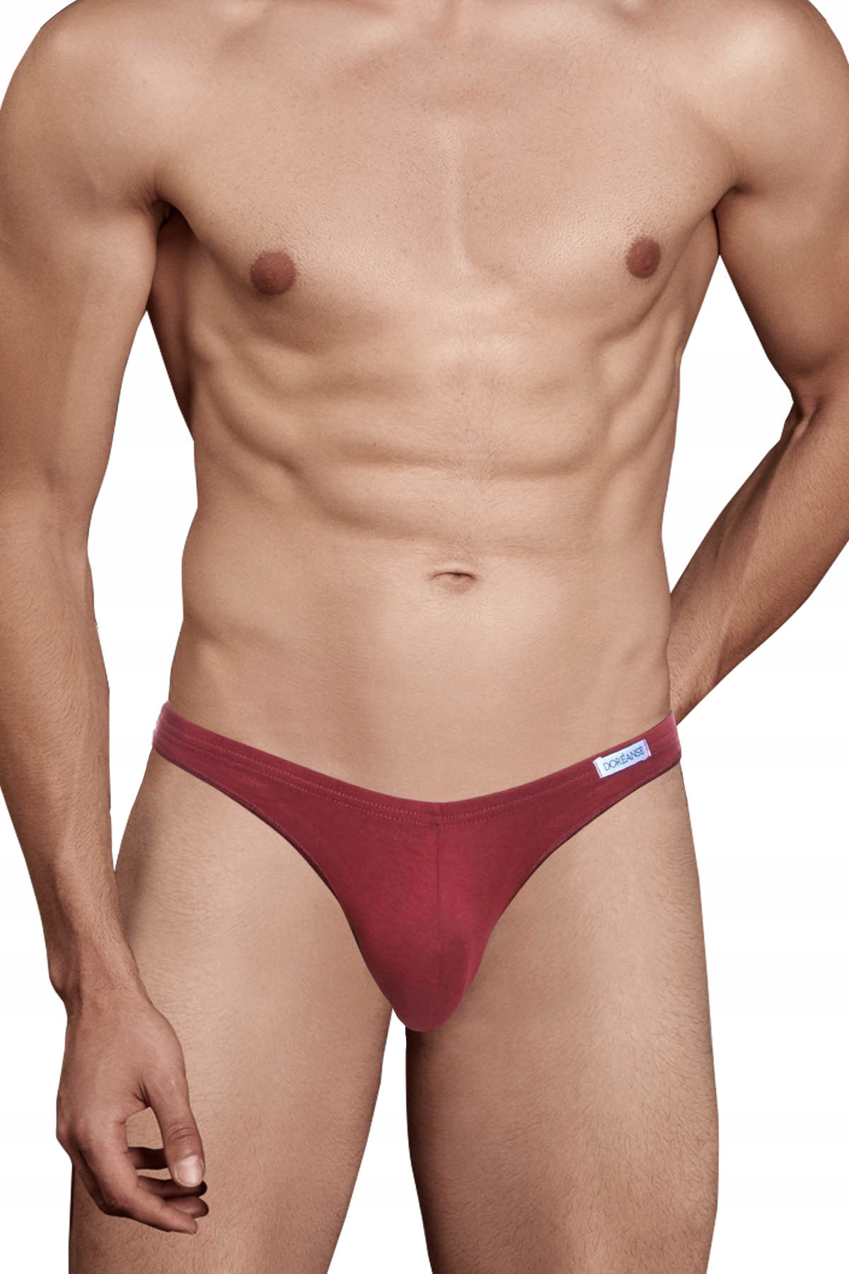 

Doreanse: Stringi Męskie modal 1392 :XL: Bordo