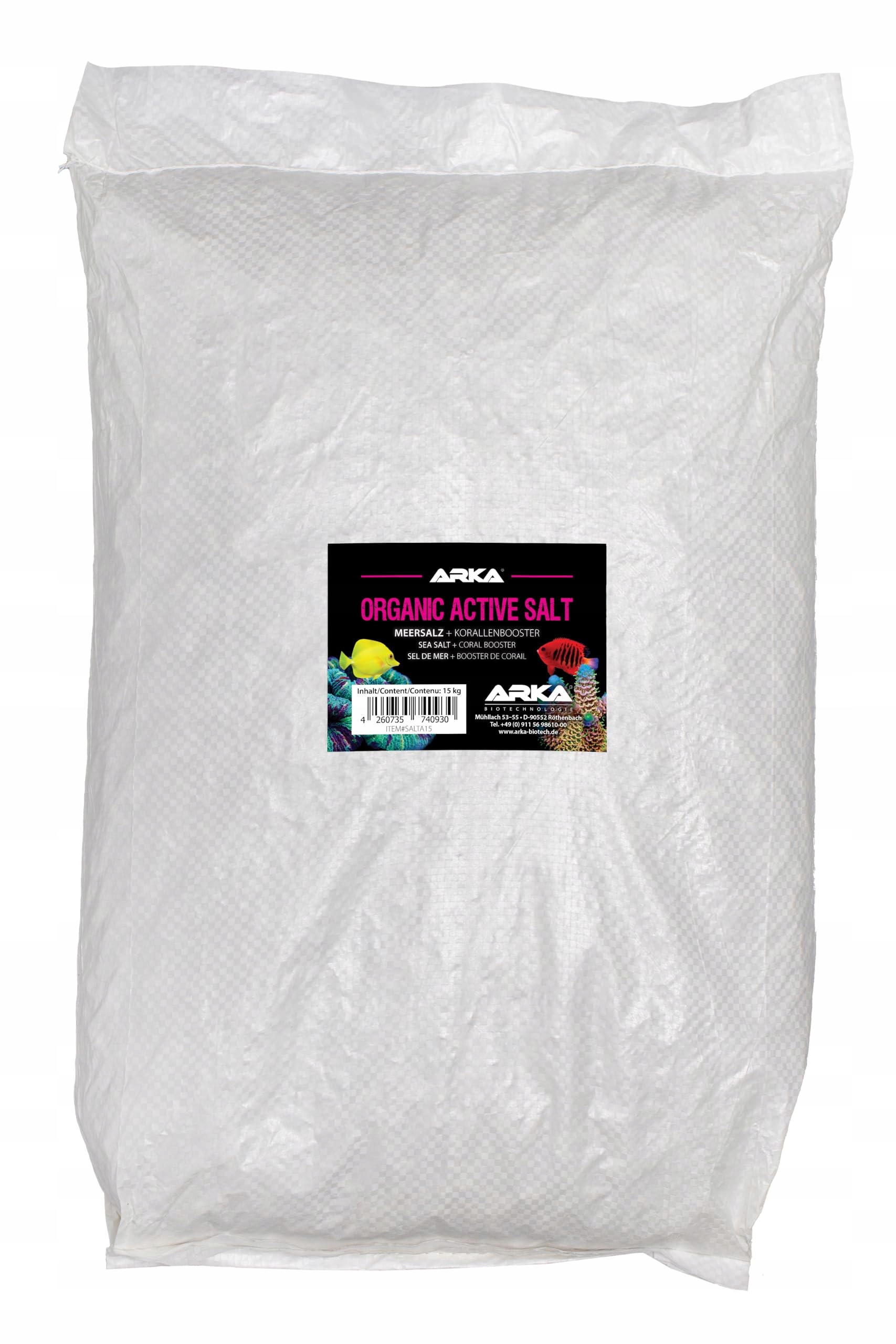 Microbe-lift Organický Aktivní Salt 15 Kg Sáček
