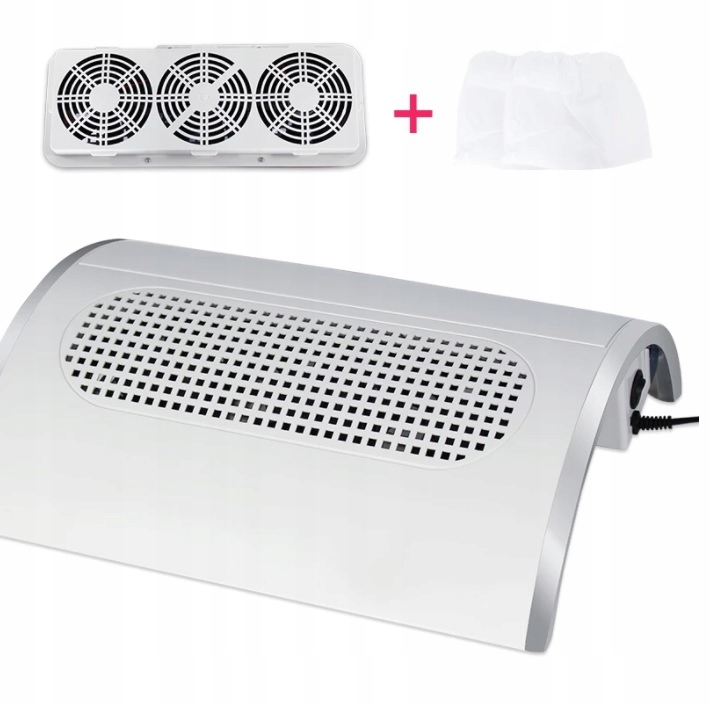 

Mocny Pochłaniacz Pyłu 3 Wiatraki + Worki Manicure