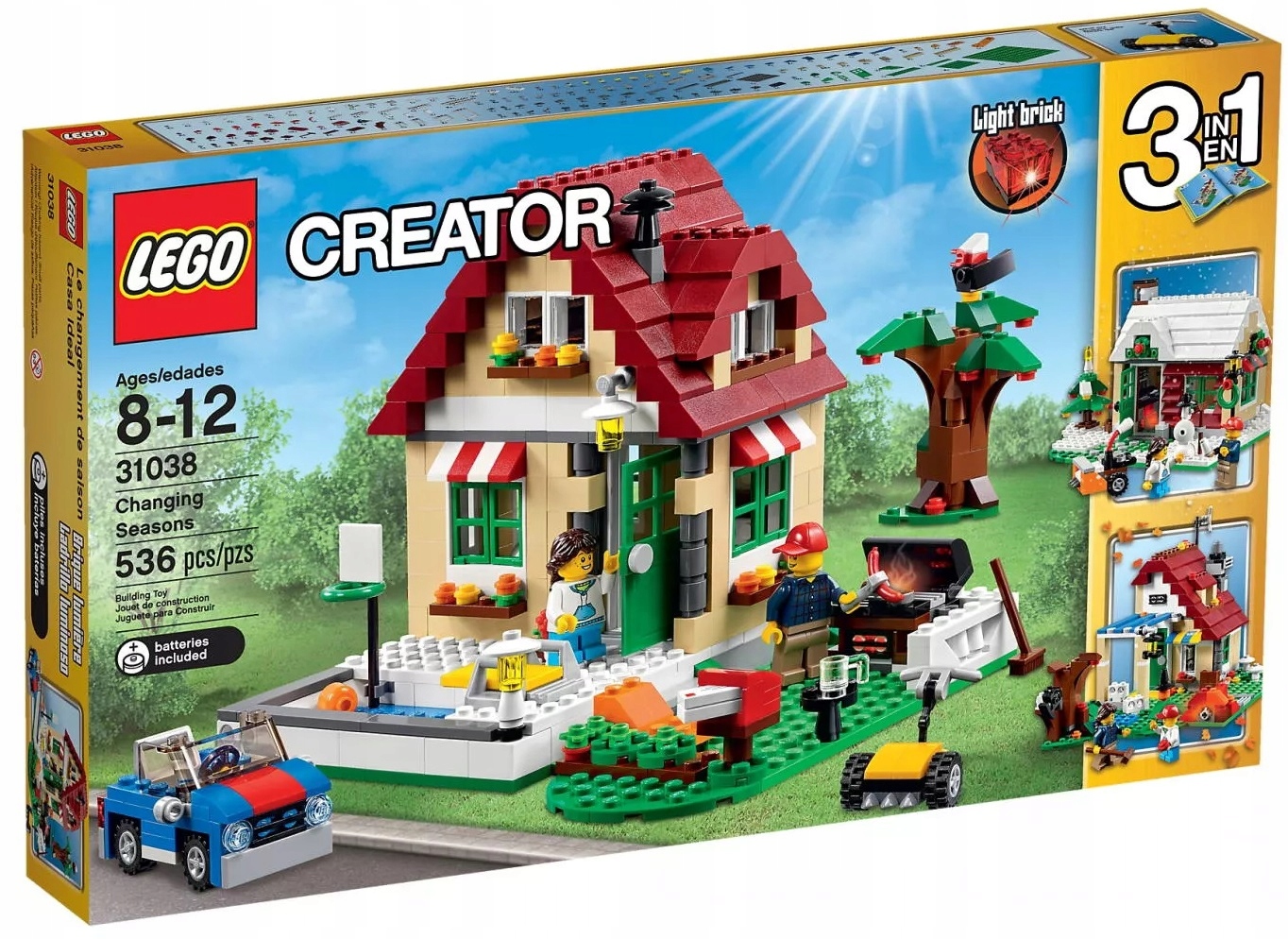 Lego Creator 3 w 1 31038 Klocki Lego Creator 31038 Pory Roku 3 W 1