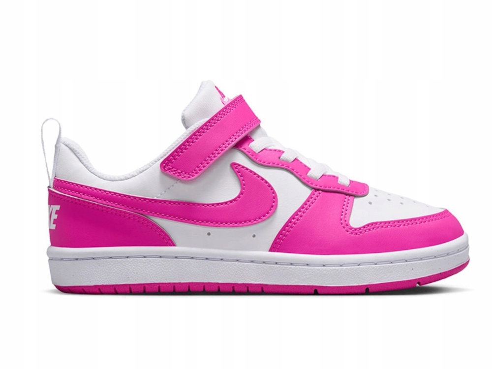 Buty dziecięce Nike Court Borough DV5457-123 zapinane na rzep sportowe 33,5