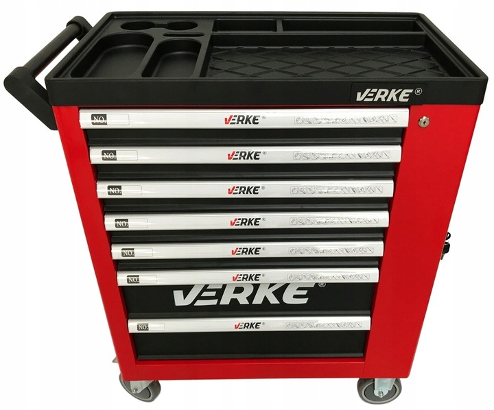 СЕРВИСНЫЙ ШКАФ ТЕЛЕЖКА ДЛЯ ИНСТРУМЕНТОВ 7 ЯЩИКОВ 166EL