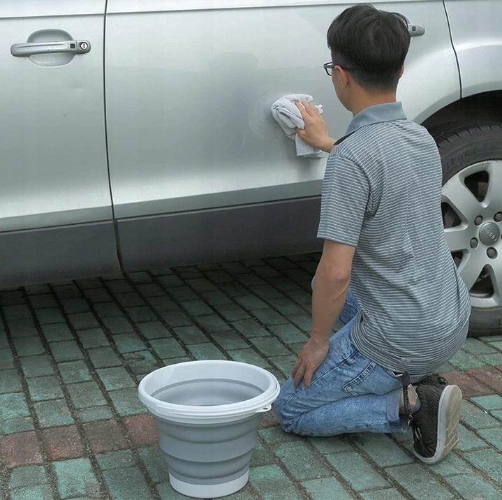 Wiaderko Składane SILIKONOWE MISKA SKŁADANA 10L NA MOP EAN (GTIN) 5906506481211