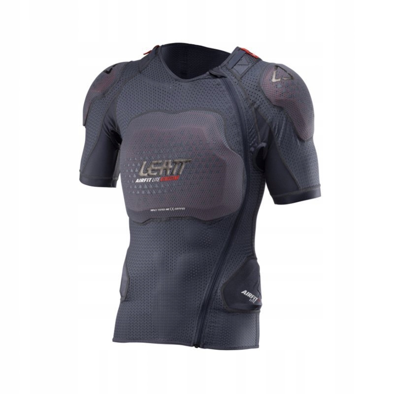 Tričko S Chráničmi Leatt 3DF Airfit Lite Evo Black (166-172 CM) M