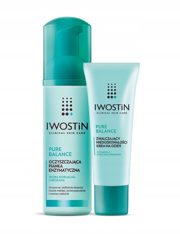 

Zestaw Iwostin Pure Balance Krem Na Dzień Pianka