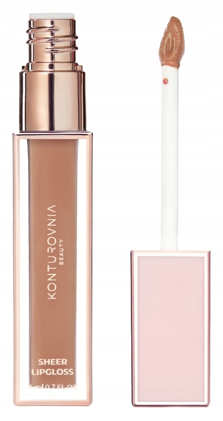 Konturovnia Beauty Sheer Lipgloss Lesk na rty 6 ml Send Me Your Noods