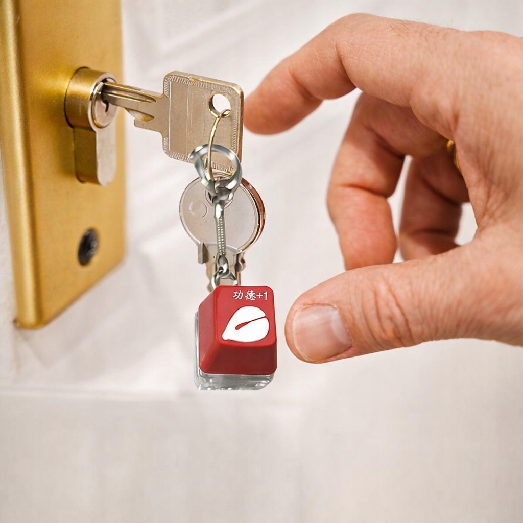 KLIKACZ ŚWIECĄCY KLIKER LED FIDGET TOY ANTYSTRESOWY – BRELOK - CLICKER LED Marka bez marki