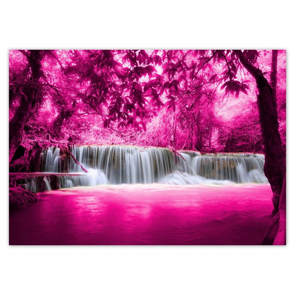 Fototapety vliesové 208x146 Ružový vodopád