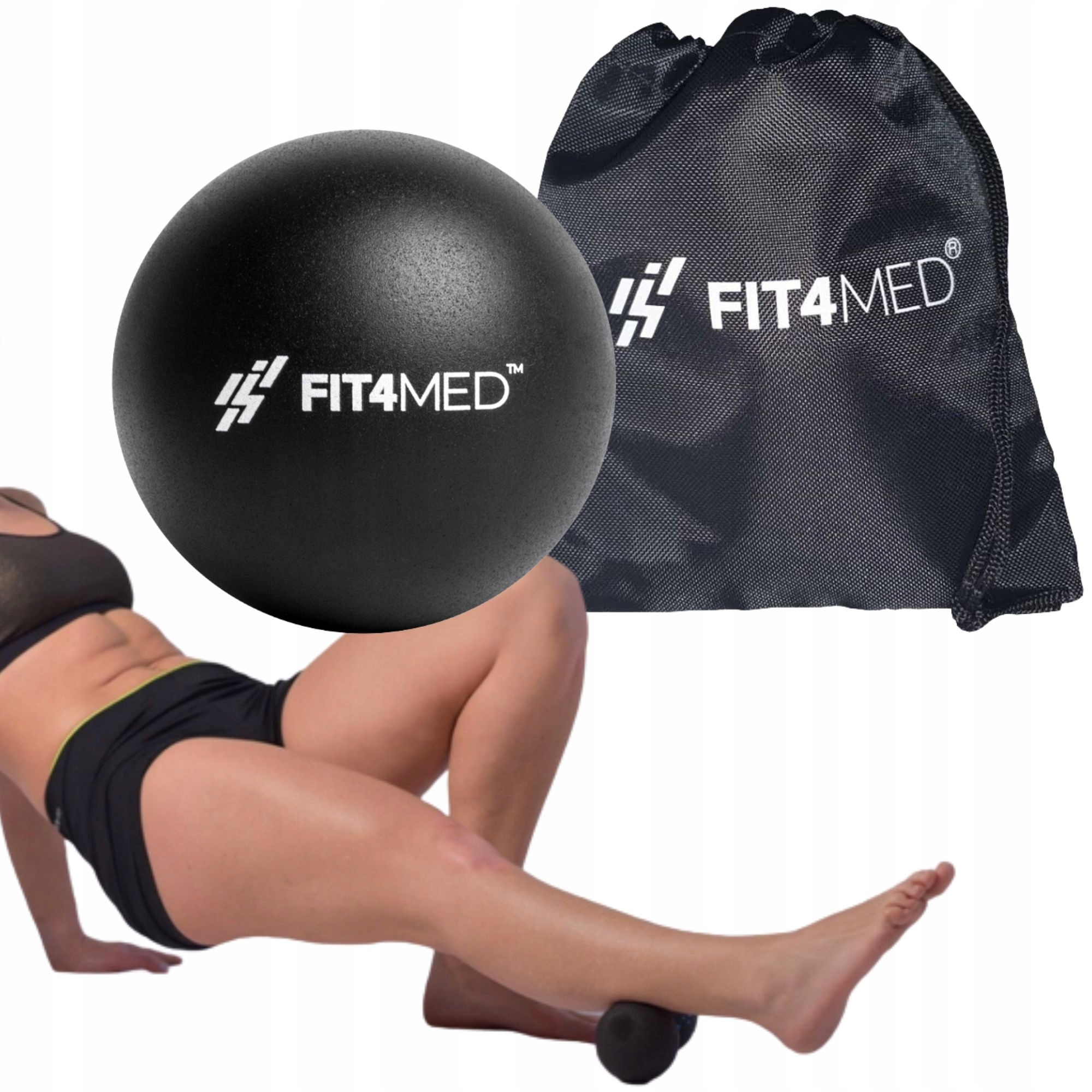 

Piłeczka do masażu mięśni Lacrosse twarda crossfit