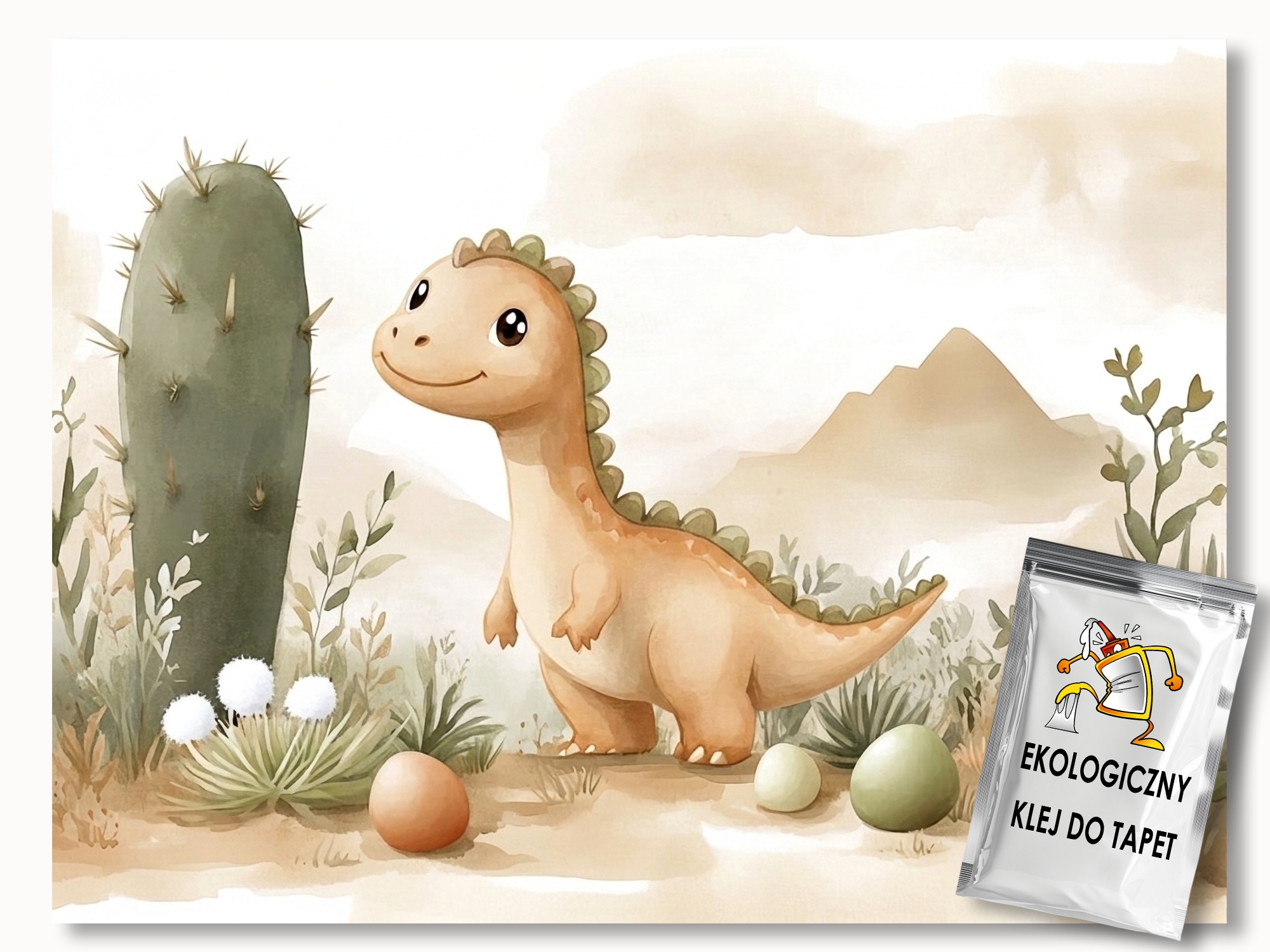 Fototapeta Flizelina Děti Dinosaurus Dinopark Prehistoria 350x250 lepidlo