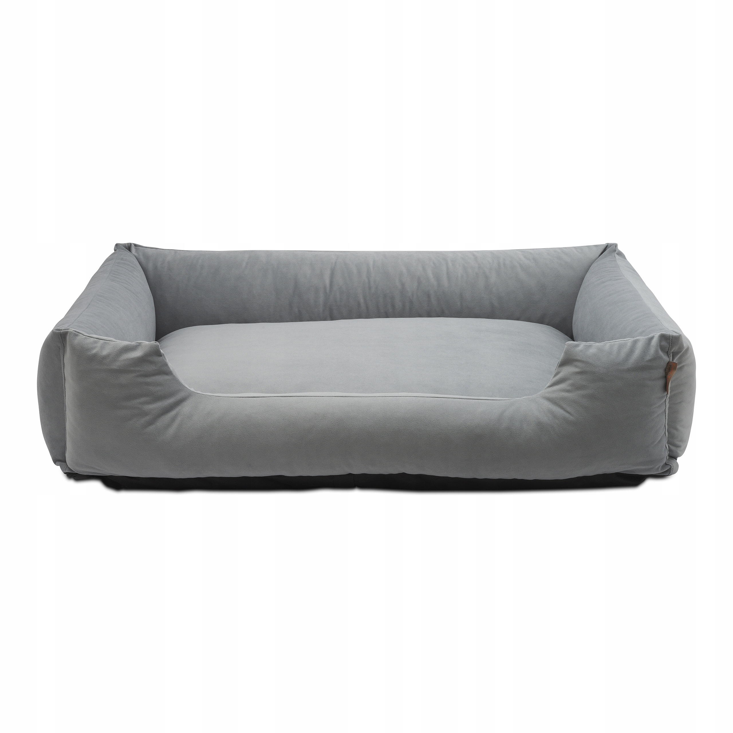 Levně Pelíšek pro psa 90x70 XL pohodlná matrace pohovka Bianka Šedá