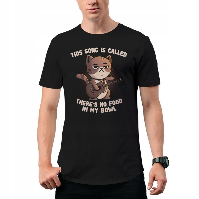 

Koszulka T-Shirt There's No Food Cat L