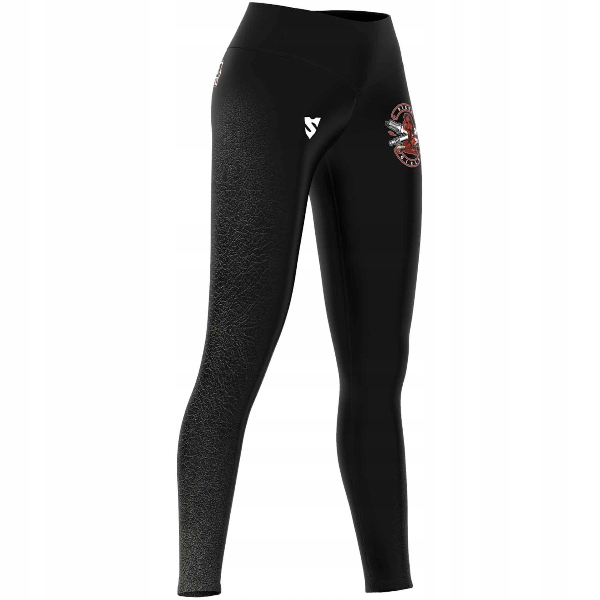 

Legginsy Z Wysokim Stanem Smmash Biker-xs
