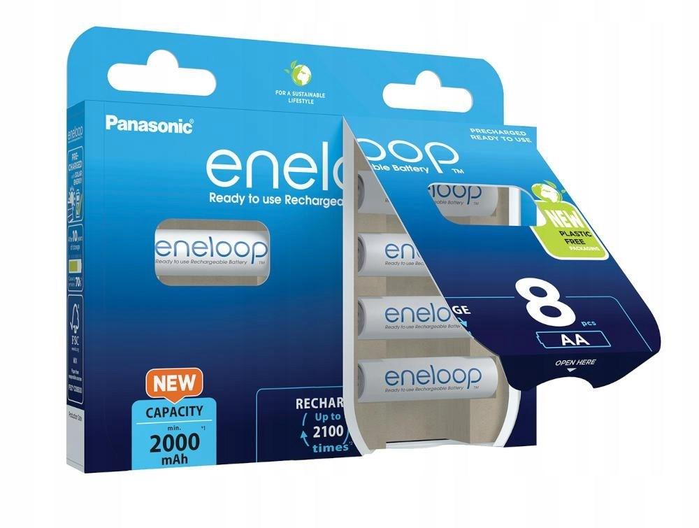 Panasonic Eneloop Aa 2000mAh 8 szt