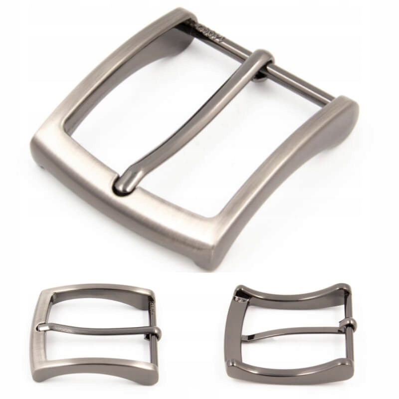 

Klamra do Paska 40mm Czarna Satyna