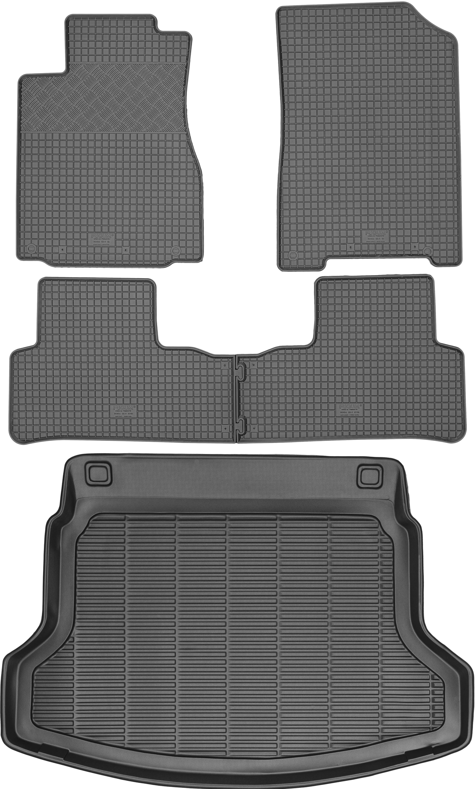 Honda Cr-v IV Suv od roku 2013-2018 Sada Koberce batožinový priestor